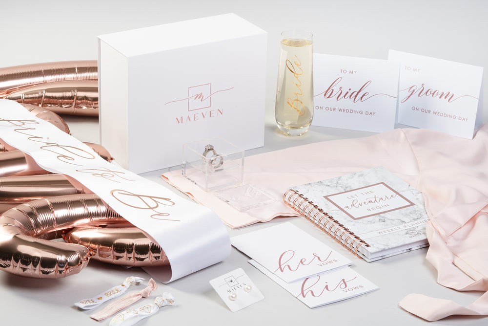 engagement gift box, bride to be gift