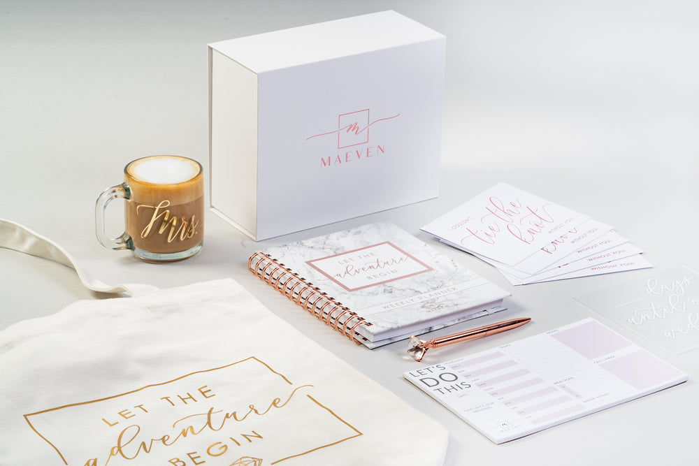 wedding planning gift box