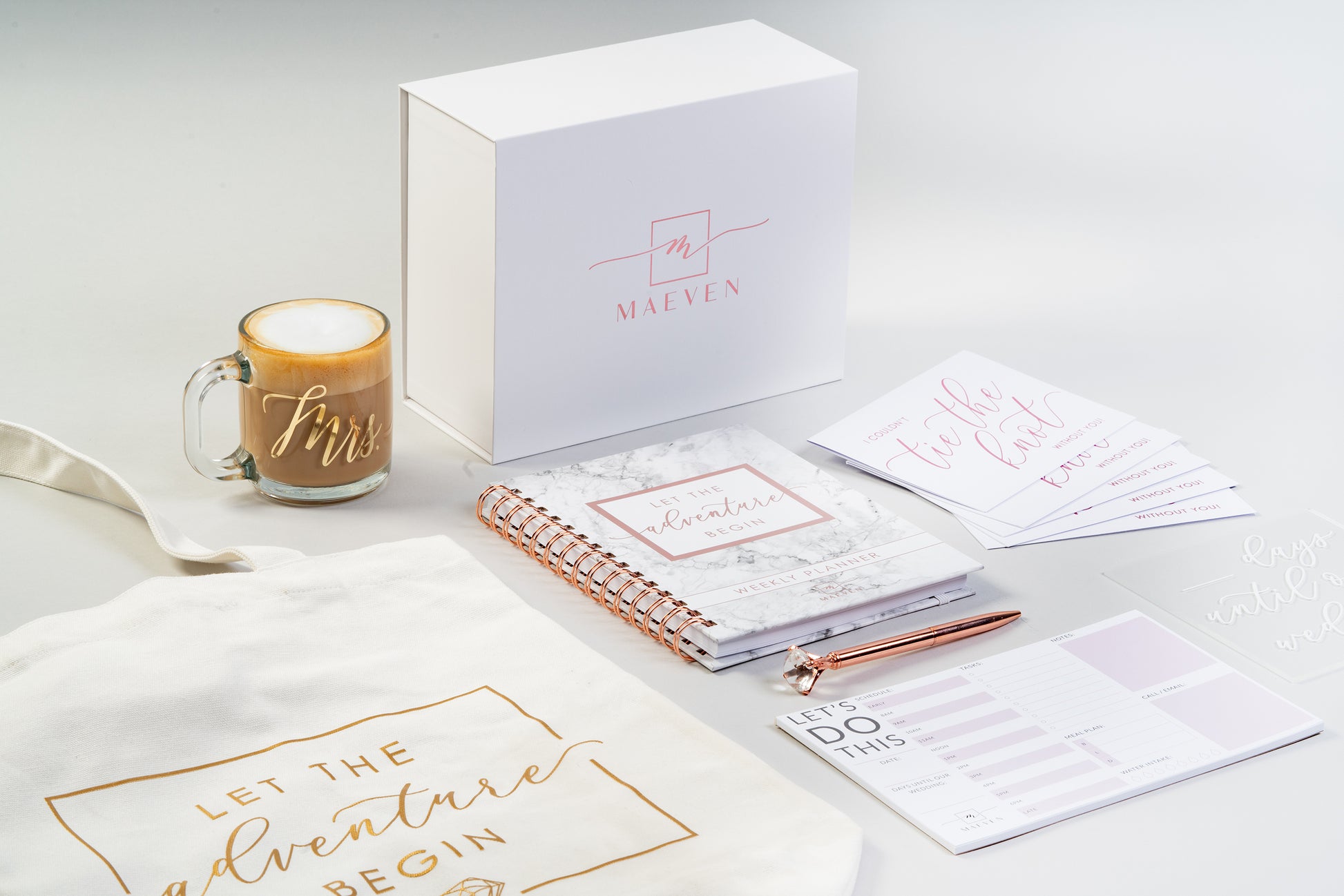 wedding planning gift box