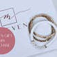 bride stretchy bracelet set