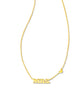 Kendra Scott Mrs. Pendant Necklace in Silver- EXCLUSIVE DISCOUNT WITH PURCHASE PRICE!
