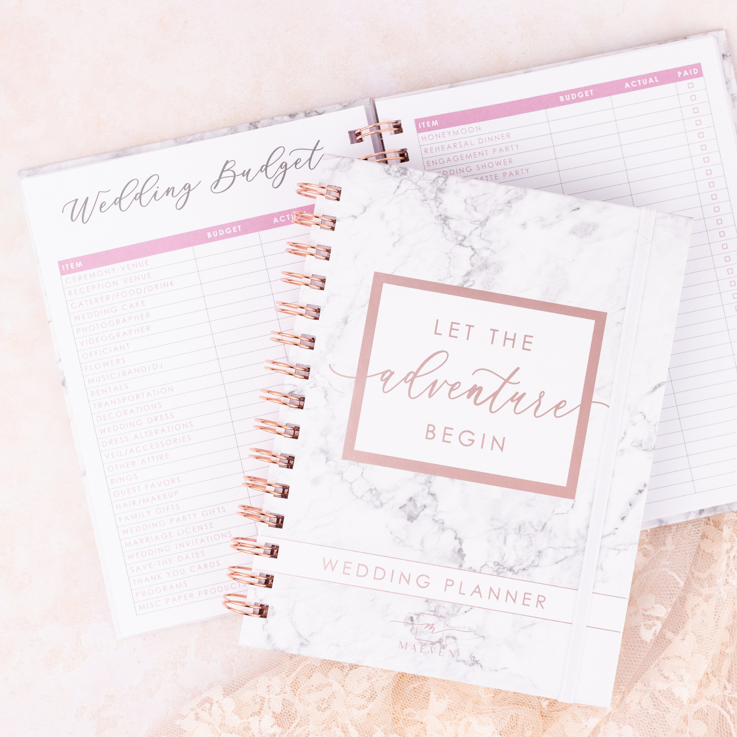 Wedding Planning Notebook – Maeven Bridal Box