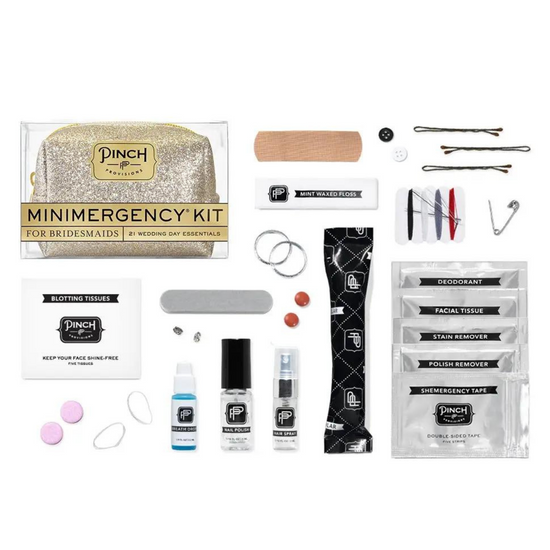 Pinch Provisions- Minimergency Kit for Bridesmaids, Champagne Glitter - EXCLUSIVE SUBSCRIBER DISCOUNT!